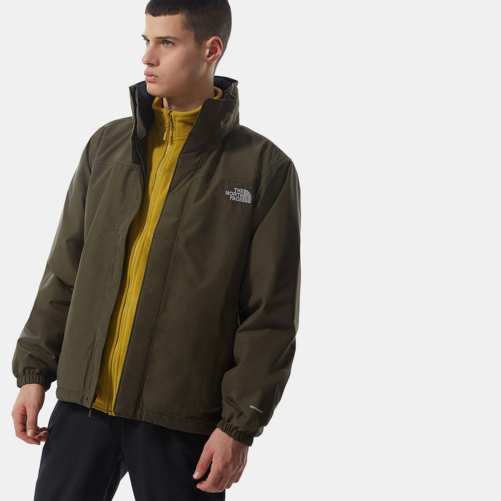 The North Face Sangro Insulated Ανδρικα Αδιάβροχο Μπουφάν - Πρασινο (UPNW46908)